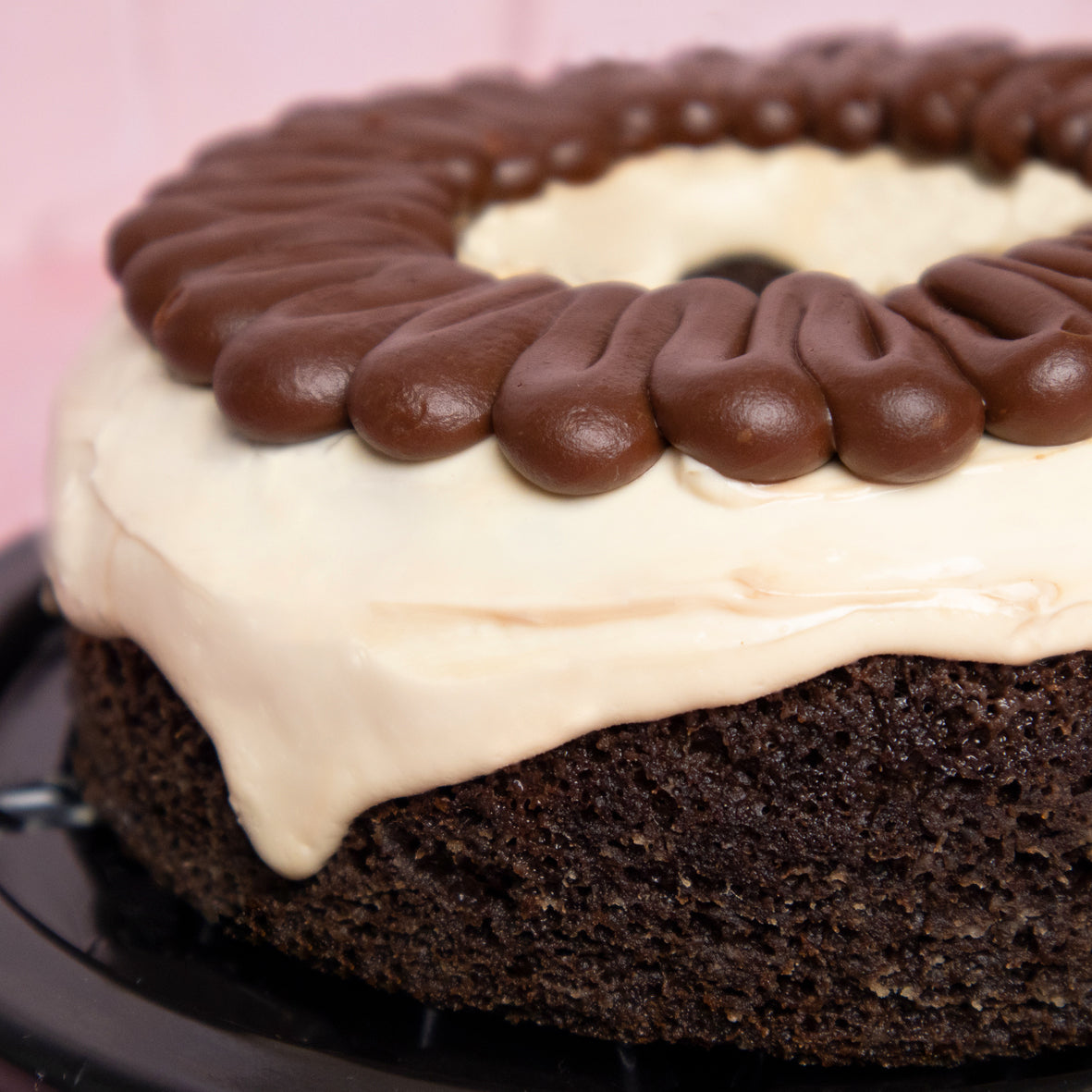 KETO ROSCA DE CHOCOLATE