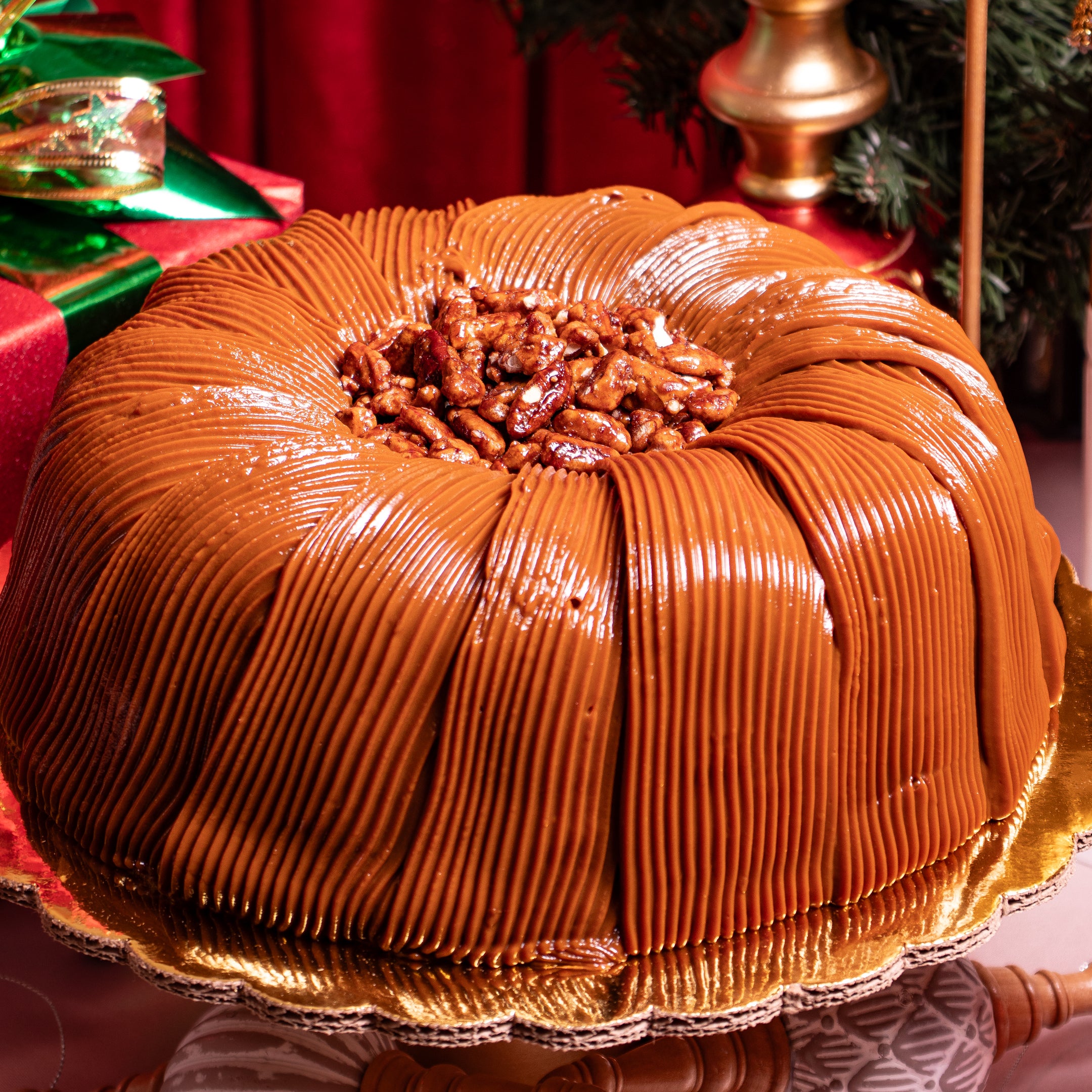 ROSCA DULCE DE LECHE NAVIDEÑA