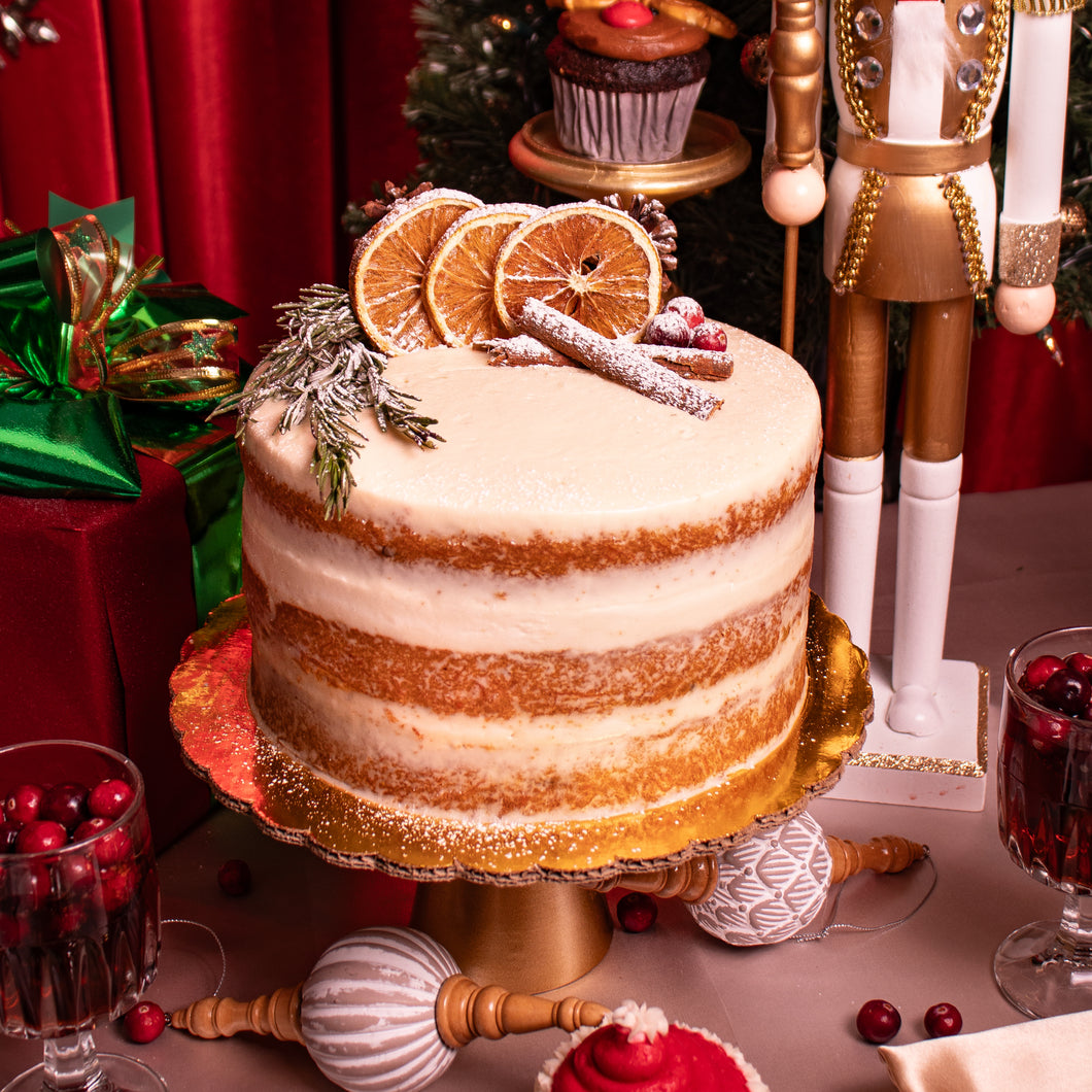 PASTEL DE ZANAHORIA NAVIDAD