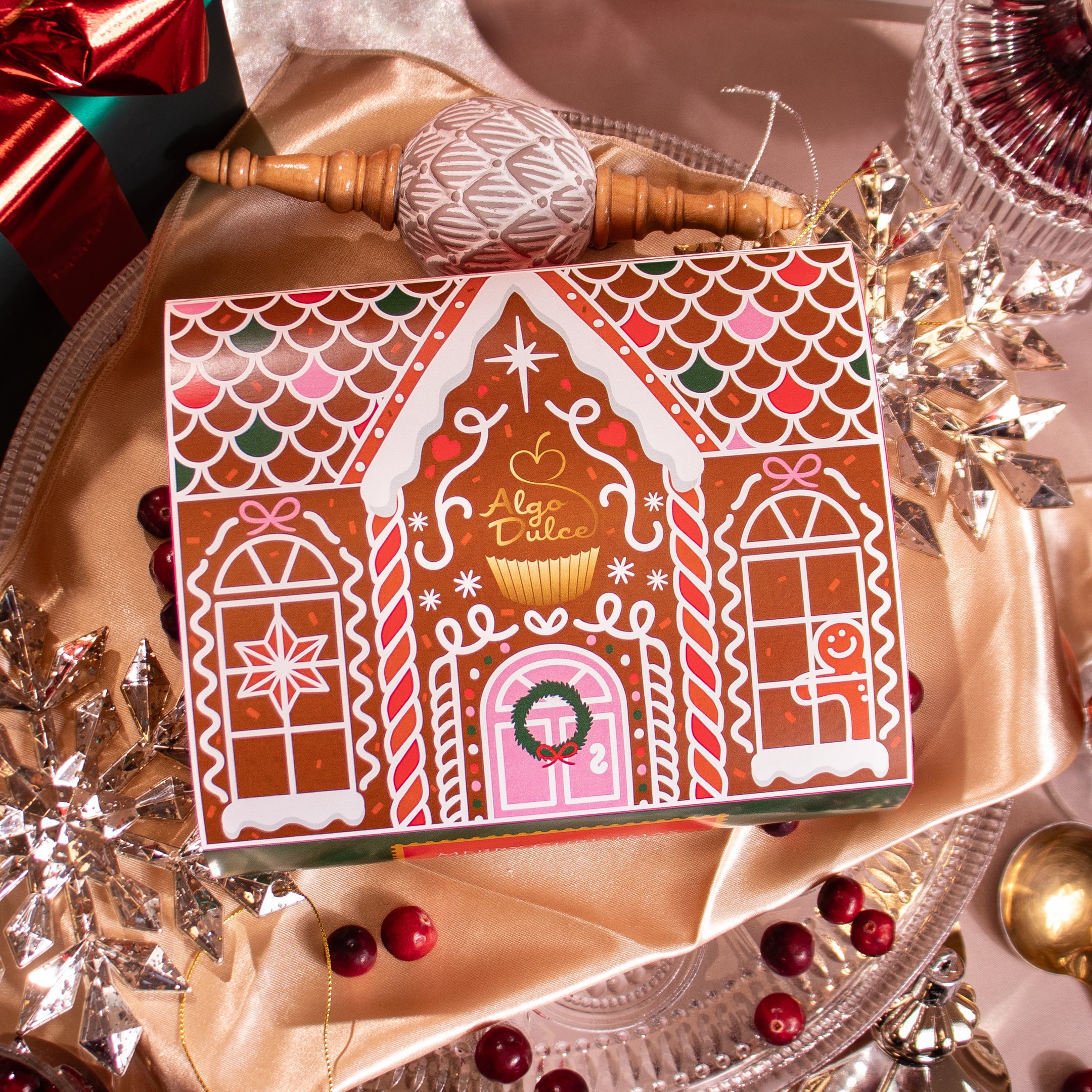 CAJA DE BOLLOS NAVIDEÑOS