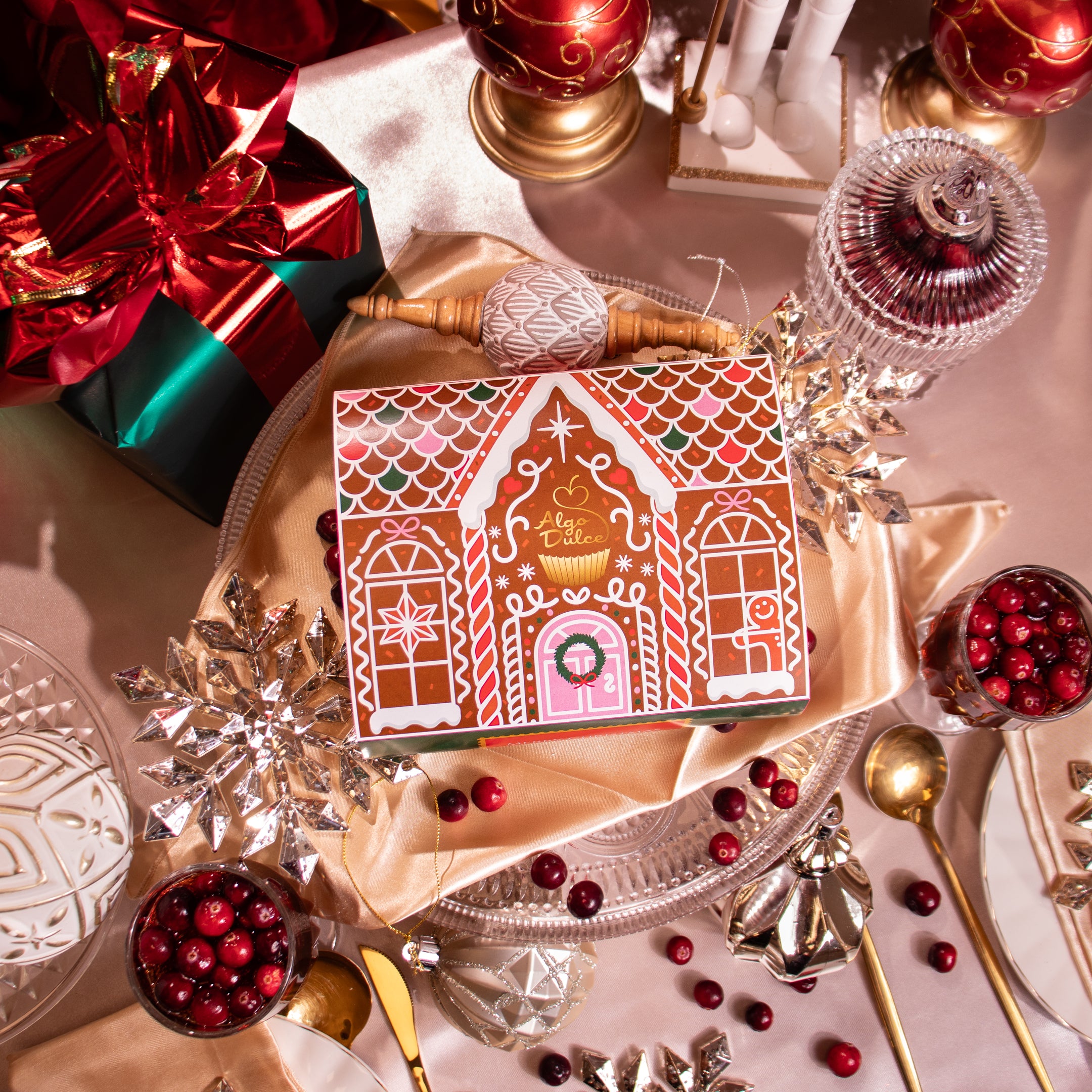 CAJA DE BOLLOS NAVIDEÑOS