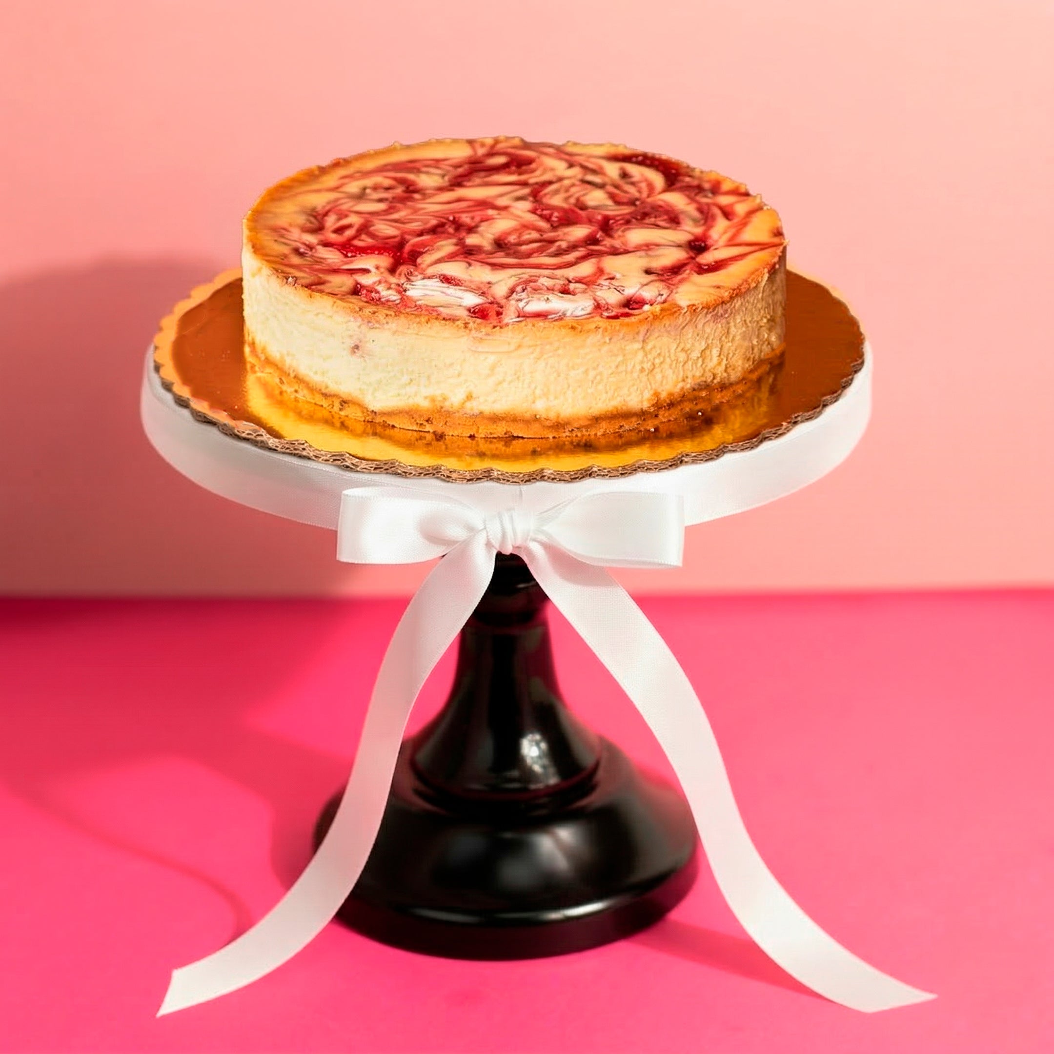 KETO CHEESECAKE FRESA