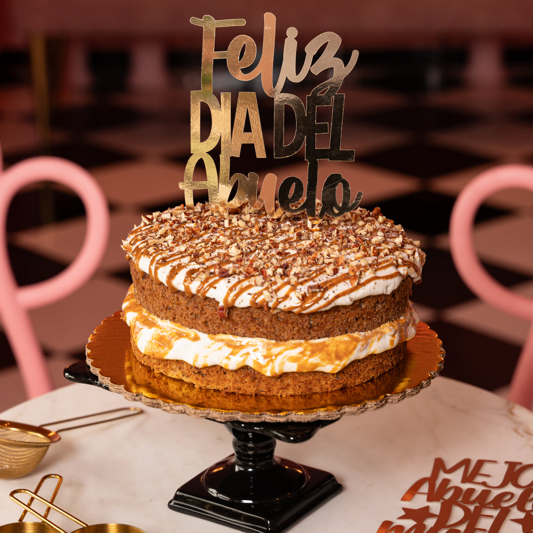 PASTEL DE PLATANO DIA DEL ABUELO