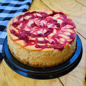 ALTO KETO CHEESECAKE MARMOLEADO DE FRESA