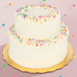 PASTEL CONFETTI 2 PISOS – Algo Dulce